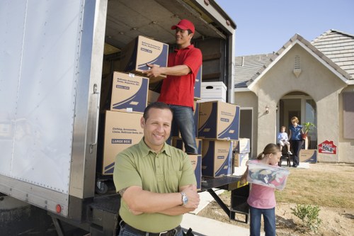 Professional movers handling office relocation in Manandvan Millbank