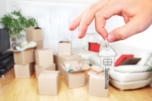Professional movers planning a commercial relocation