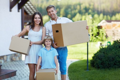 Professional movers assisting with a home move in Manandvan Millbank