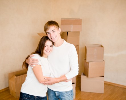 Customer coordinating their move with a Man and Van service