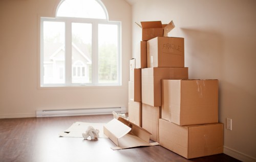 Setting up new office space after relocation