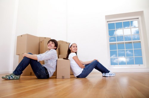Professional house removalists assisting with moving