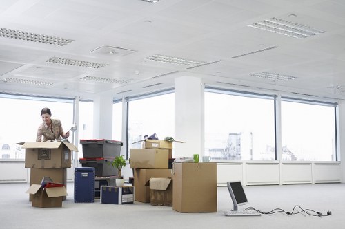 Comprehensive office packing and labeling services