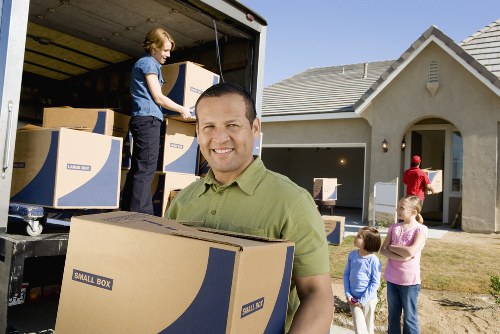 Packing office equipment for a commercial move